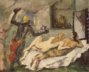 Paul Cezanne Afternoon in Naples Sweden oil painting reproduction